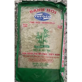 Bamboo Tree FINE RICE VERMICELLI - Banh Hoi Tuoi 3 cay Tre- BAMBOO TREE BRAND -12 oz