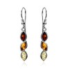 Ian and Valeri Co. Multicolor Amber Sterling Silver Earrings