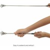 Premium Novelty Fun Extendable Back Scratcher Metal Telescopic Skeleton Massager