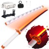 RENGENG Light Up Rengoku Sword, 40 Inches Rechargeable Plastic Anime