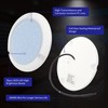RVZONE Boat LED Dome Light IP68 Marine Led Lights White