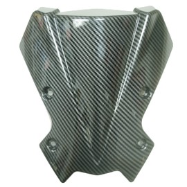 Motorcycle Carbon Look Windshield Windscreen Visor Air Flow Deflector Compatible with Kawasaki Z900 Z650 2020 2021 2022 2023
