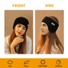 Surblue Ear Warmer Fuzzy Fleece Lined Winter Ear Headband Full
