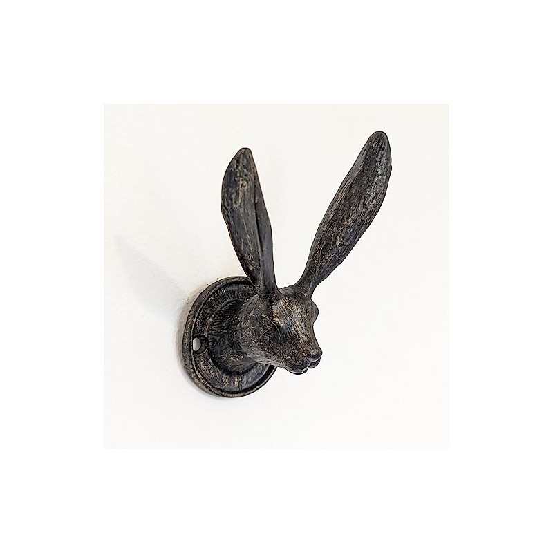 Fyne-Finds Set of 3 Rustic Hare Easter Bunny Coat Towel