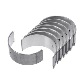 A ABSOPRO Connecting Rod Bearing Set No.1211185G00 for Nissan Caravan 1990-2010 Engine Rod Bearing Kit Metal Silver Tone 8 Pcs