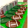 GiftExpress 10PC Plastic Football Serving Trays, Game Day Football Themed