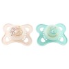 Original noche, chupete, 0-6 meses, 2 unidades