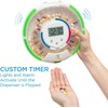 WECKEW WECKEW Automatic Pill Dispenser with 28-Day Electronic Medication Organizer,