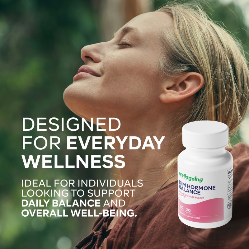 Wellsgoing DIM 200 mg – Daily Balance & Wellness Support