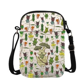 The Legend Of Dad Umhängetasche Korok Messenger Bag Korok Plant Carry On Bag Korok Dad Umhängetasche, Korok Crossbody, 15*21*2cm