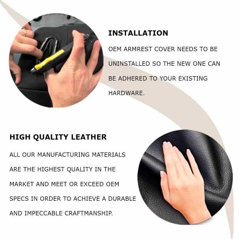 Unbranded Fits 2013-2016 Dodge Dart Carbon Fiber Console Lid Armrest