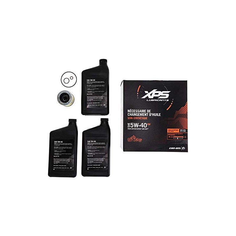 Can-Am New OEM Ryker Oil Change Kit 5W40 600Cc, 779298