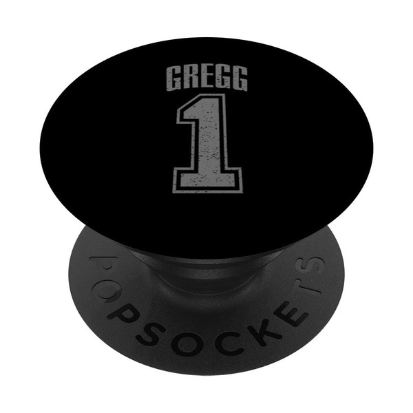 Gregg Supporter Number 1 Greatest Fan PopSockets Swappable PopGrip