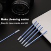 Wellgler's 100pcs Foam Cleaning Swabs, Multi-Purpose Cleanroom Foam Tip, Cleaning