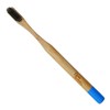 2 Bamboo Toothbrushes with 2 Cornstarch Tongue Scrapers - Eco-Friendly