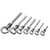 M12 Stainless steel longshank eye bolt marine grade 316 A4
