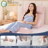 WSOFRALC 7PCS Orthopedic Bed Wedge Pillow Set for Sleeping