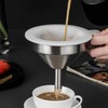Ultra Fine Funnel Filter Sieve Filter Kitchen Strainer: 100 200