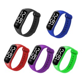 Led Watch Lote 10 Reloj Led Deportivo Digital Mayoreo Proveedor M3