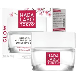 Hada Labo Tokyo Glow Skin Hydrogel Brightening Revitalising with Nano Hyaluronic Acid for Day and Night 50 ml