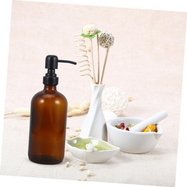 LABRIMP - Bottle 16oz Shampoo Dispenser Pump Bottle Refillable Ideal for Bathroom Kitchen Travel