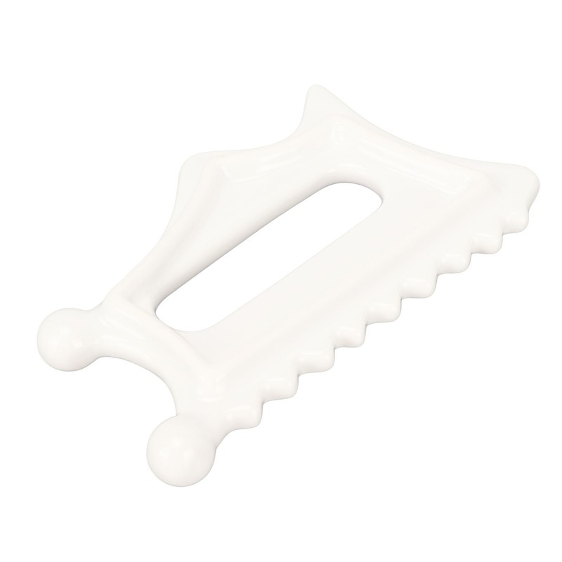 Facial Gua Sha Tool Men Women Ceramic Lymphatic Drainage Trigger