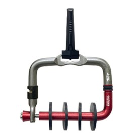 TICT Leader Holder 3" Gun Metal x Red