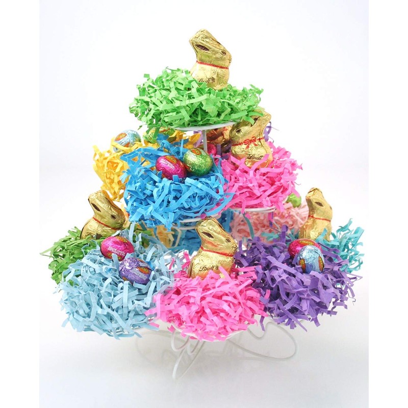 Crinkle Cut Paper Shred Filler (2 LB) for Gift Wrapping