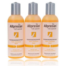 Allpresan Fuß Spezial No. 3 Foot Bath Concentrate for Very Dry Skin - Gently Cleanses and Softens Calluses, 150 ml (3)