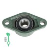 findmall 10Pcs UCFL204-12 Pillow Block Bearing 3/4 Inch Bore Pillow