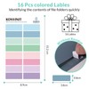 KONVINIT Document Folder A4 Document Bag Coloured Expanding Folder A4