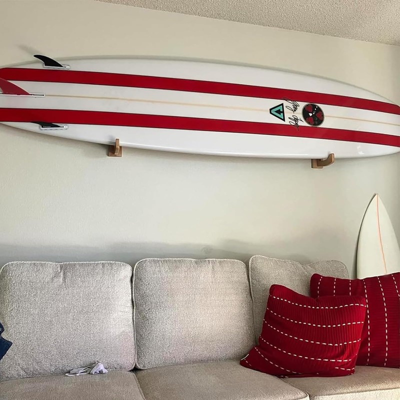 XUXIAKE Surfboard Wall Mount Racks Sturdy Surf Board Wall Hangers