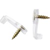 BAIRONG 40pcs Glass Door Retainer Clips Kit Suitable for 4mm