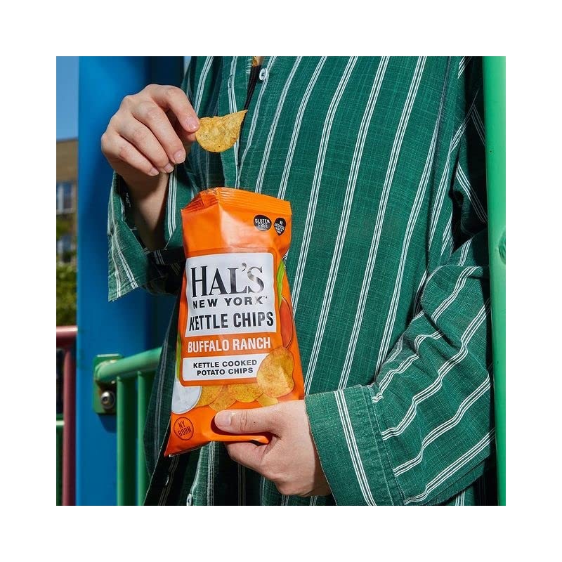 Hal's New York Kettle Cooked Gluten Free Buffalo Ranch Flavored