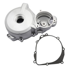 SecosAutoparts Left Side Engine Stator Magneto Cover Case w/Gask Compatible with Suzuki DRZ400 E S SM 2002-2020 11483-29F00