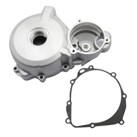 SecosAutoparts Left Side Engine Stator Magneto Cover Case w/Gask Compatible with Suzuki DRZ400 E S SM 2002-2020 11483-29F00