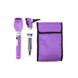 Estuche de Diagnostico Oto/Oftalmo, Lona, FO, Led, Morado