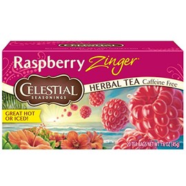 Celestial Seasonings Raspberry Zinger Tea, 20 ct