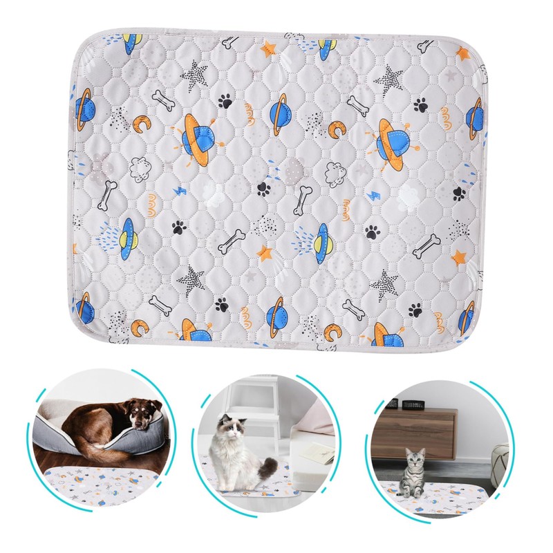 BUGUUYO Breathable Absorbent Potty Training Mat for Small Dogs Quick