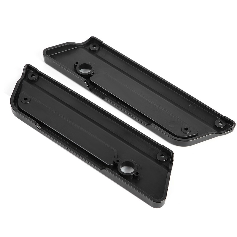 2pcs Motorcycle Saddlebag Latch Cover Reflectors for Glide Touring 94-17