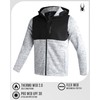 Spyder Men's Sweater Fleece Jacket - Lightweight Insulated Performance Full