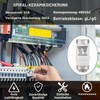 AUKENIEN Neozed Fuse 50A D02 E18 400VAC Spiral Ceramic Fuses