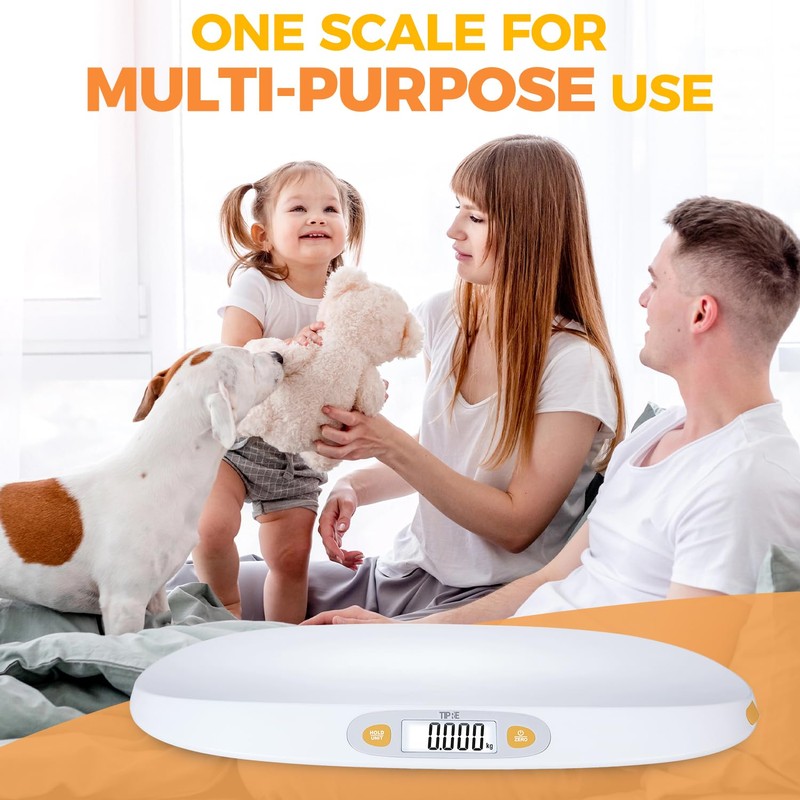 TIPRE Baby Scale for Weighing, 55 lb/0.01 lb Digital Infant