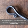 Copper and Steel Coffee Scoop | Food Grade & Measures