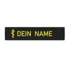 Copytec #38408 Patch Name Plate Black Askulap Stick Doctor Emergency
