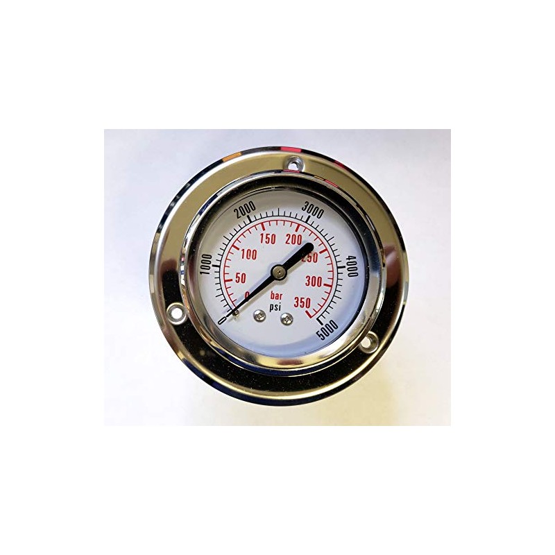 PG 5000-PM - 2-1/2'' 5000 PSI Panel Mount Pressure Gauge