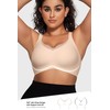 Vertvie Wireless Bras for Women Comfortable Supportive Mesh Crossover Bras