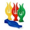Pack of 100 Heavy Duty Plastic Tulip Clothes Pegs for