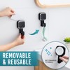 TAILI 4 Pack Powerful Suction Cup Shower Hooks for Towel,