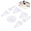 Quilting Rulers Shaped Patch Work Template Tool Ruler DIY Transparent